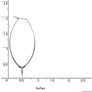 ELONGATED ANGEL HOOP - Lavaggi Fine Jewelry
