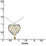 Honeycomb Heart - Lavaggi Fine Jewelry