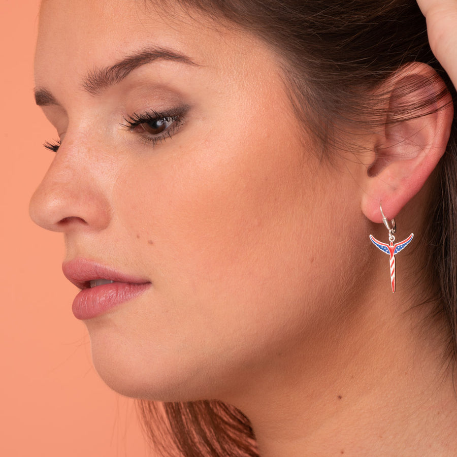 American Angel Earrings