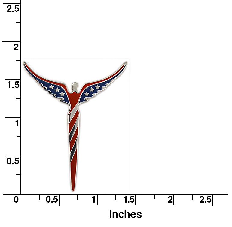 AMERICAN ANGEL PIN/PENDANT - Lavaggi Fine Jewelry