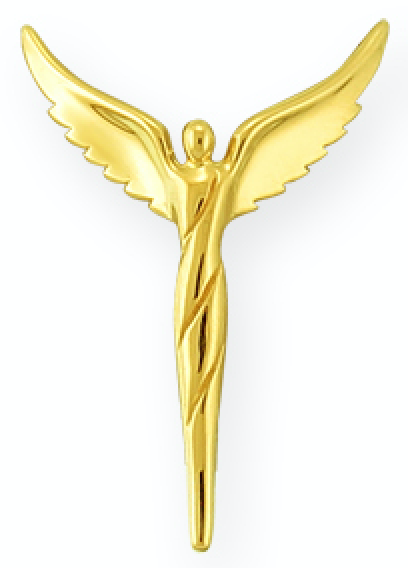 Petite Angel Lapel Pin - Lavaggi Fine Jewelry