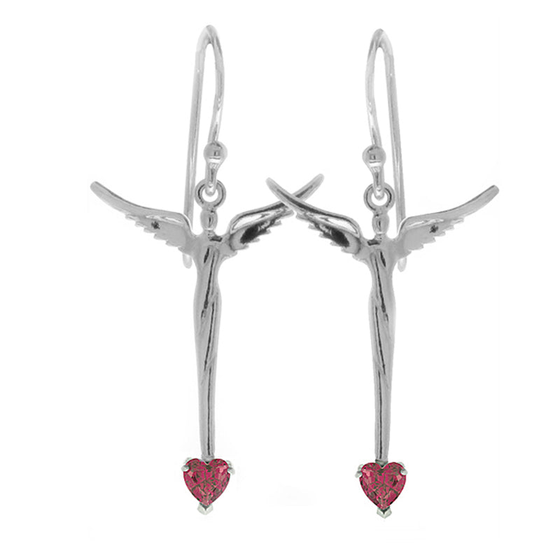 Guardian of the Heart Earrings - Lavaggi Fine Jewelry
