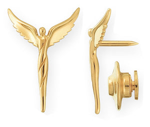 Petite Angel Lapel Pin - Lavaggi Fine Jewelry