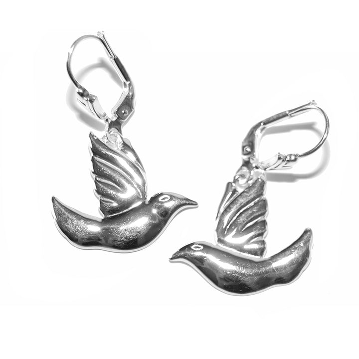 Petite Spirit Dove Earrings - Lavaggi Fine Jewelry