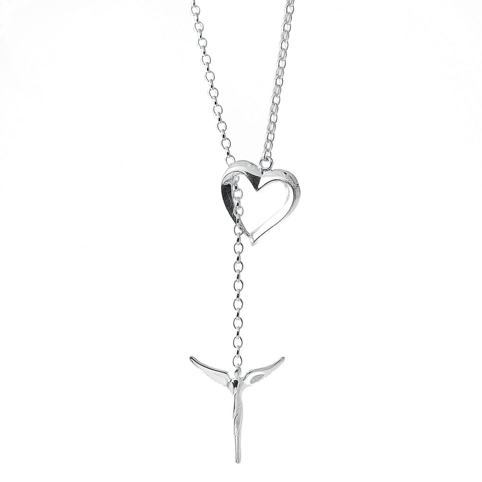 ANGEL HEART LARIAT - Lavaggi Fine Jewelry