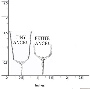 TINY ANGEL NECKLACE - Lavaggi Fine Jewelry