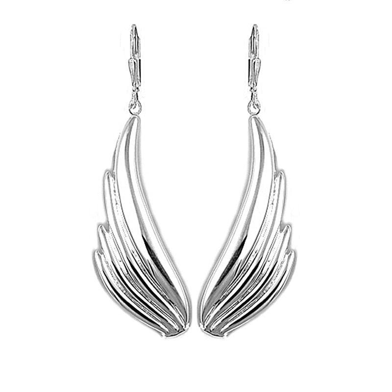 Uplifting Angel Wing Earrings - Lavaggi Fine Jewelry
