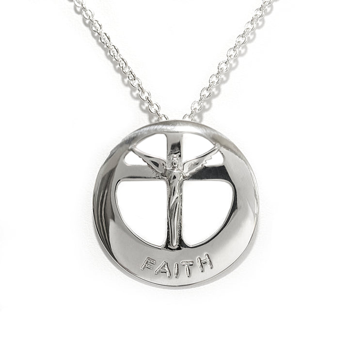 Circle of FAITH Necklace - Lavaggi Fine Jewelry